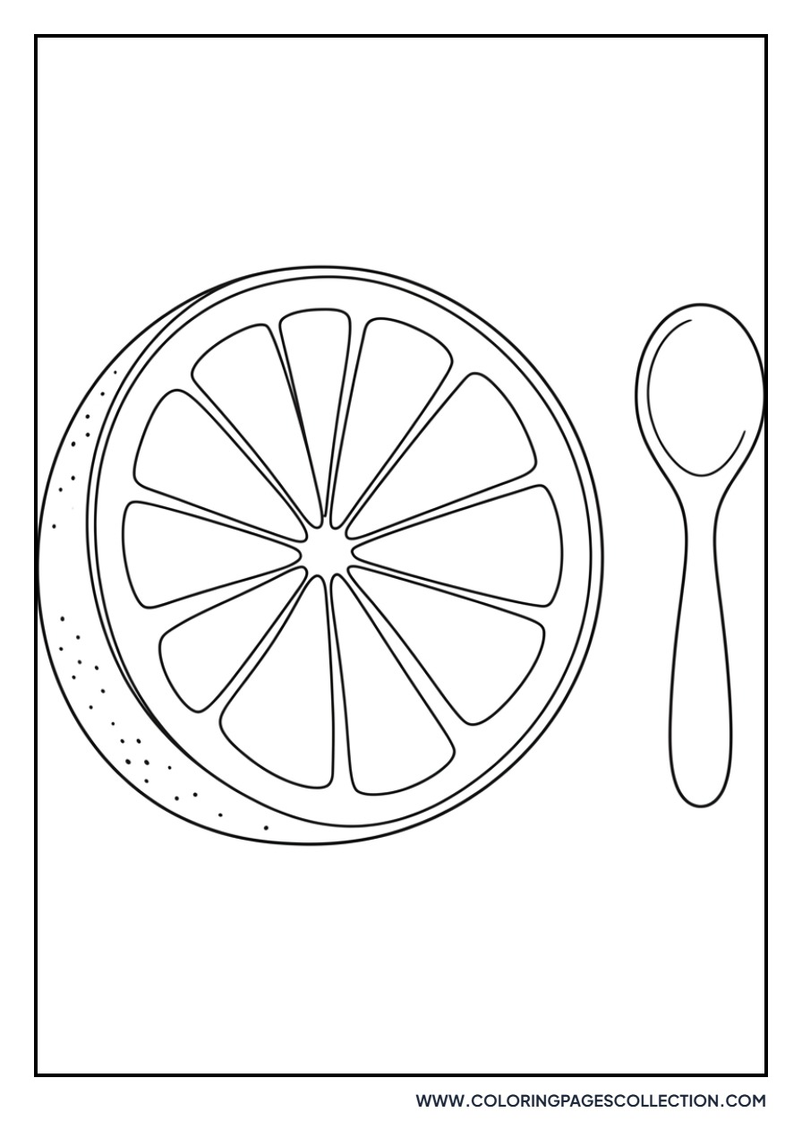 Grapefruit with Spoon