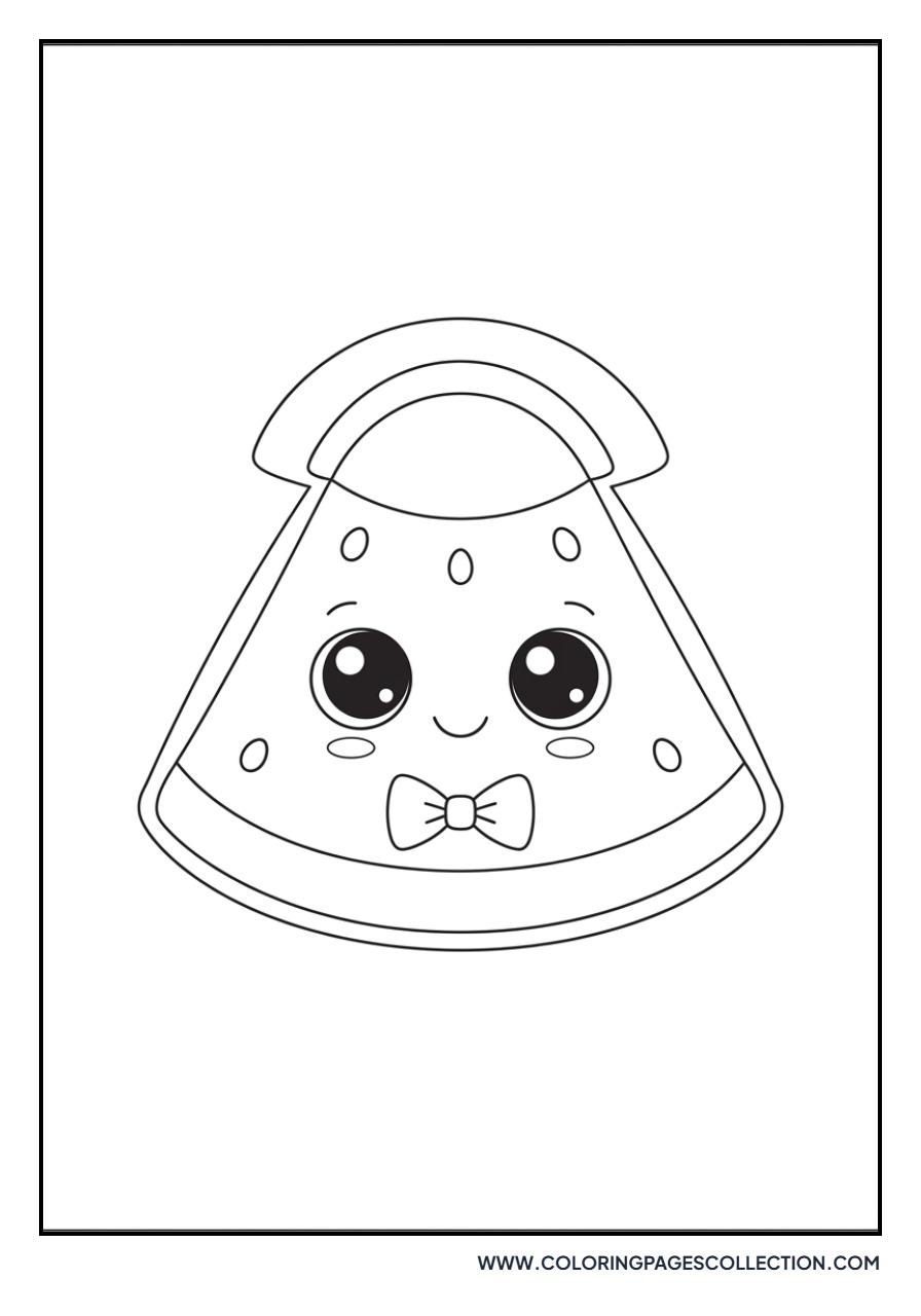 Kawaii Watermelon Slice
