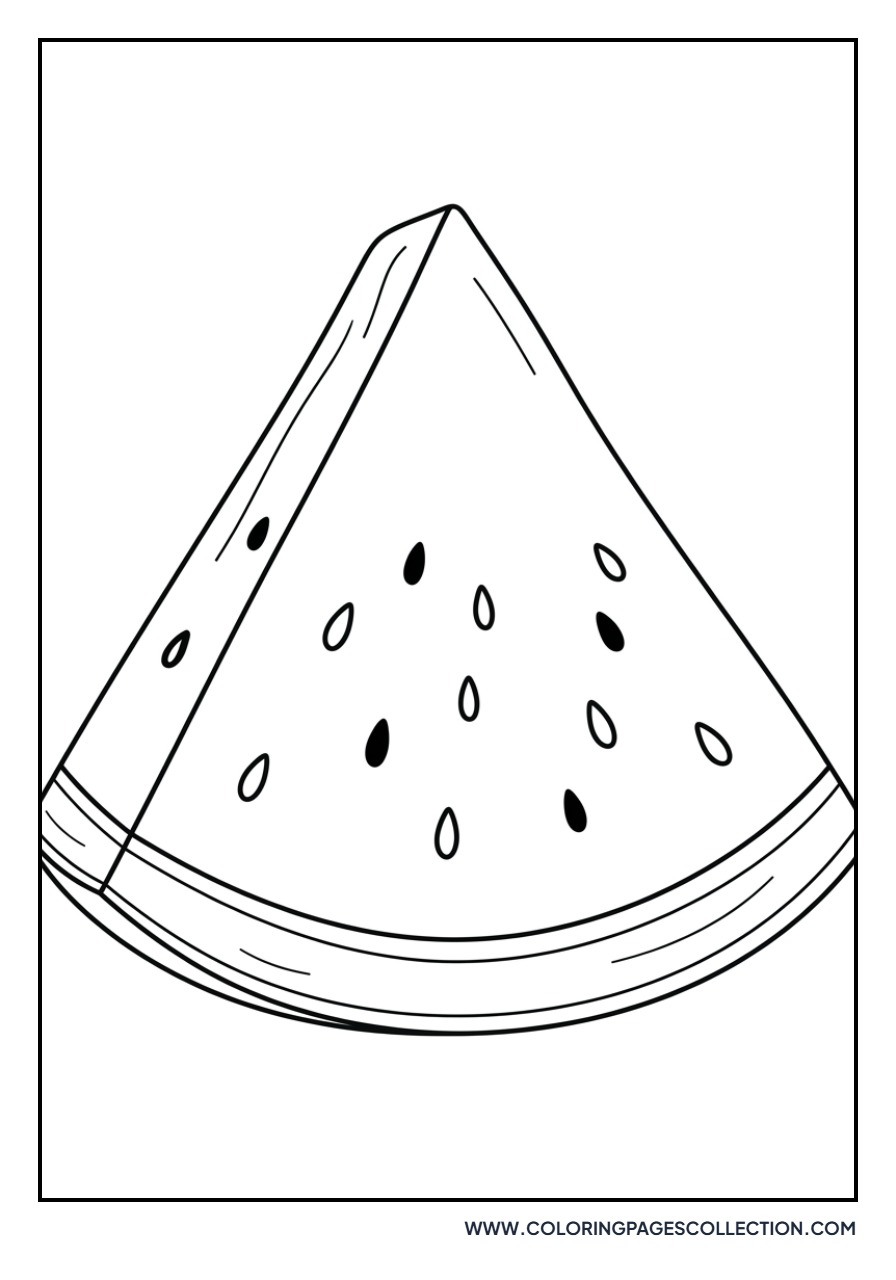 Large Slice of Watermelon