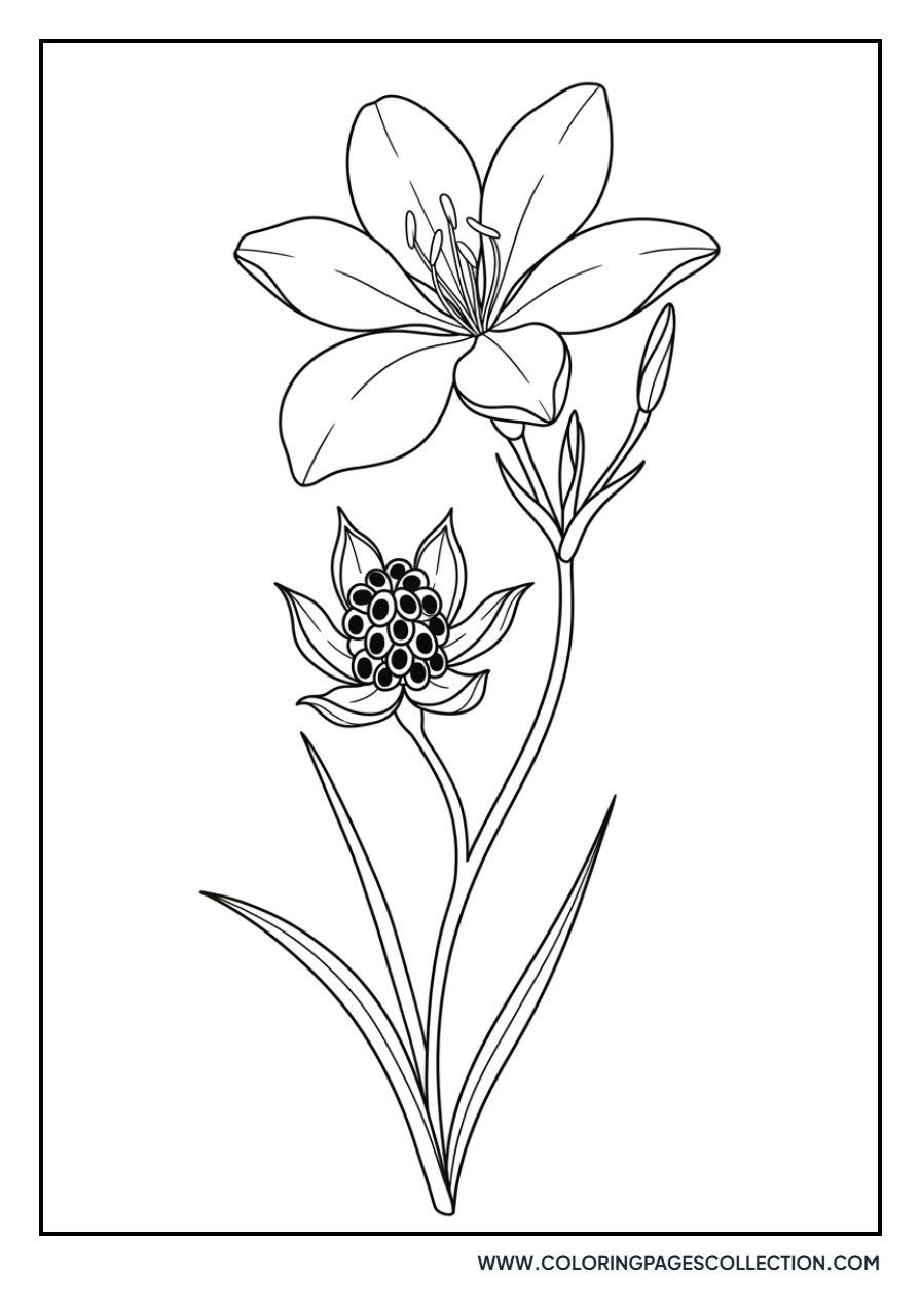 Blackberry Lily Bloom