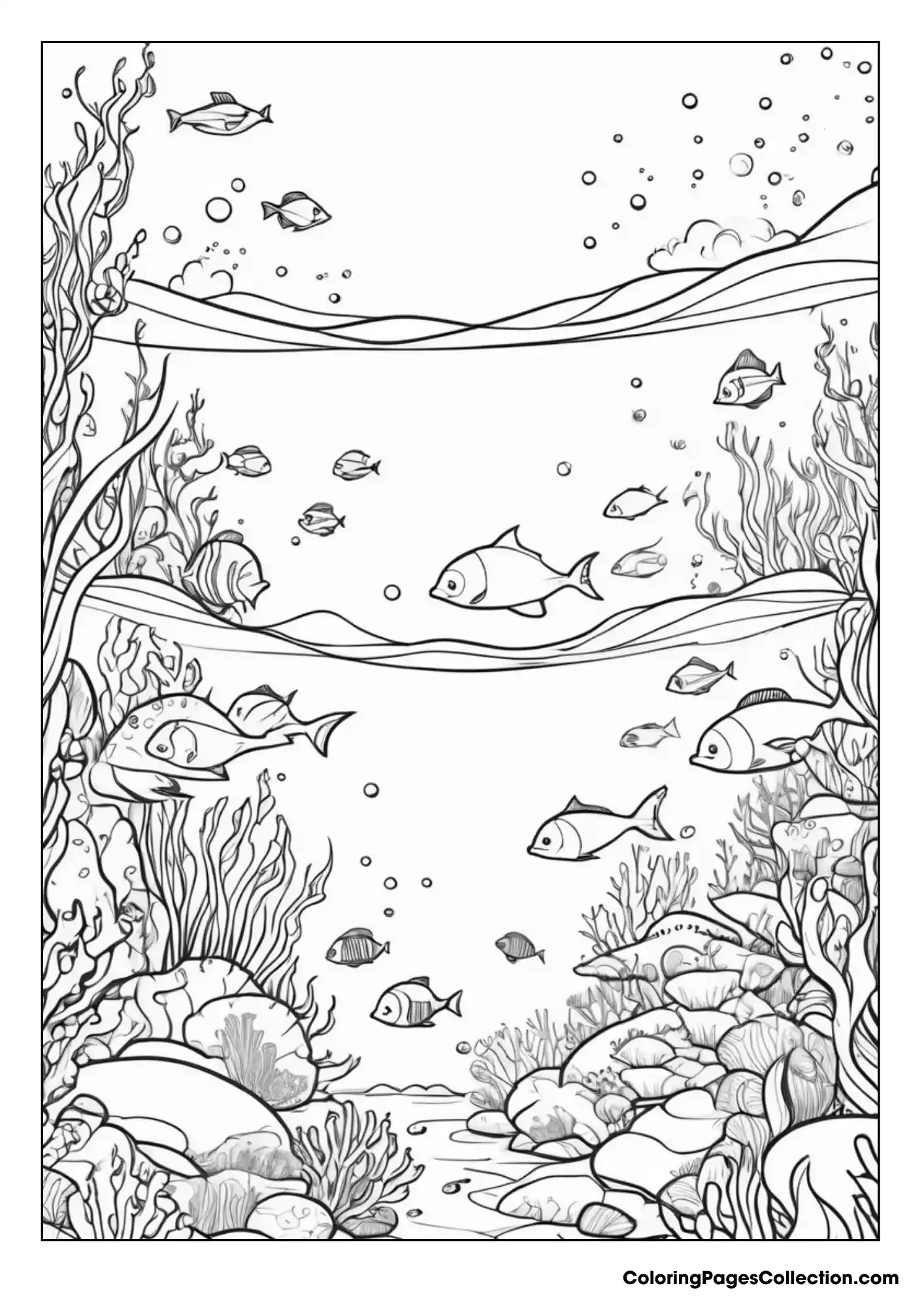 ocean coloring pages