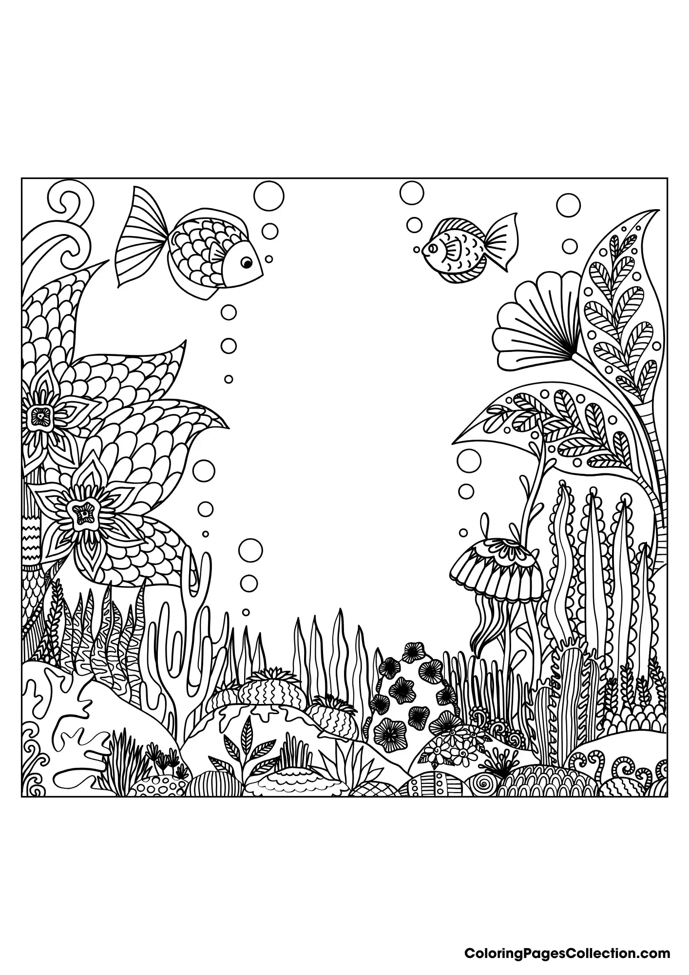 ocean coloring pages