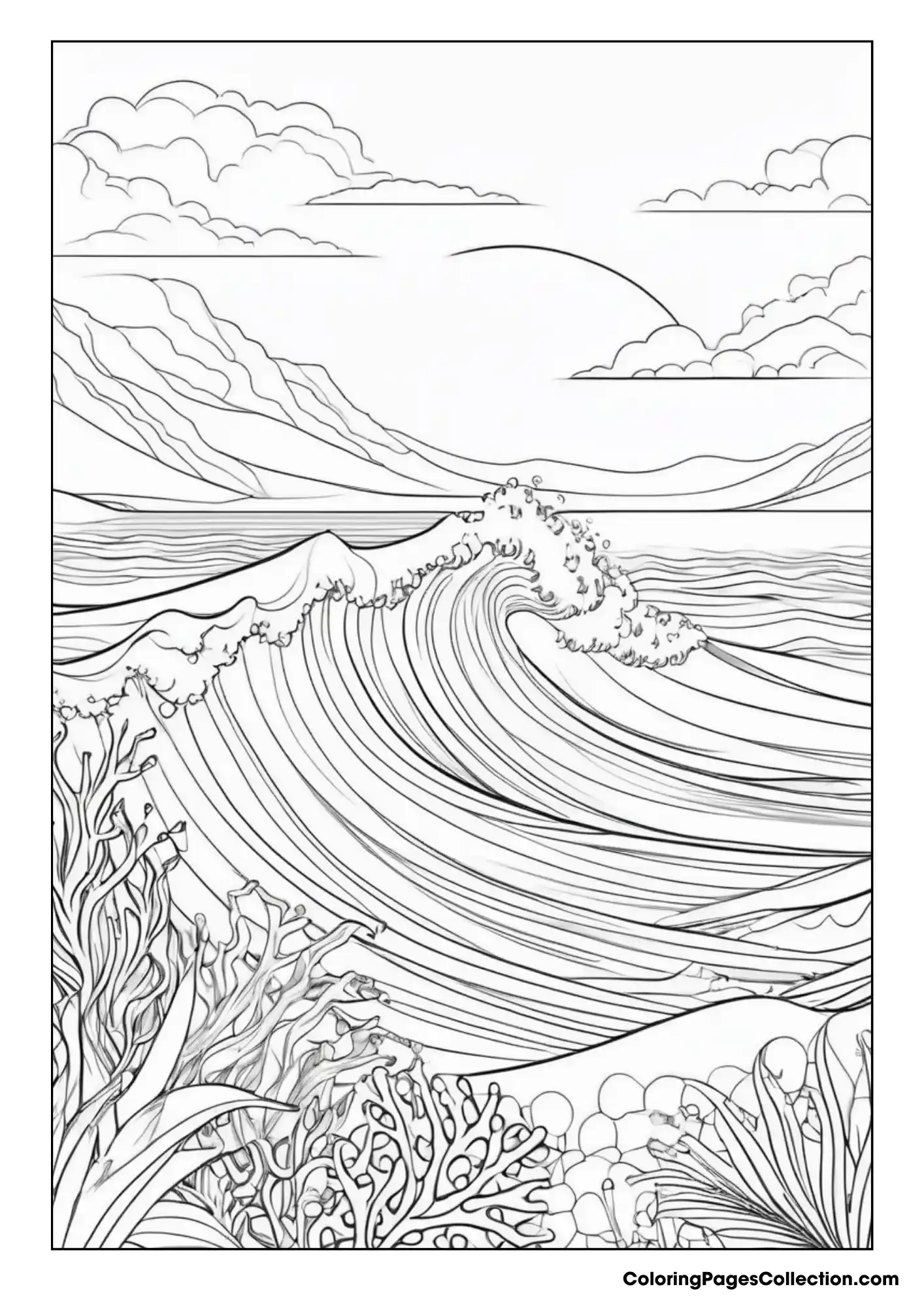 ocean coloring pages