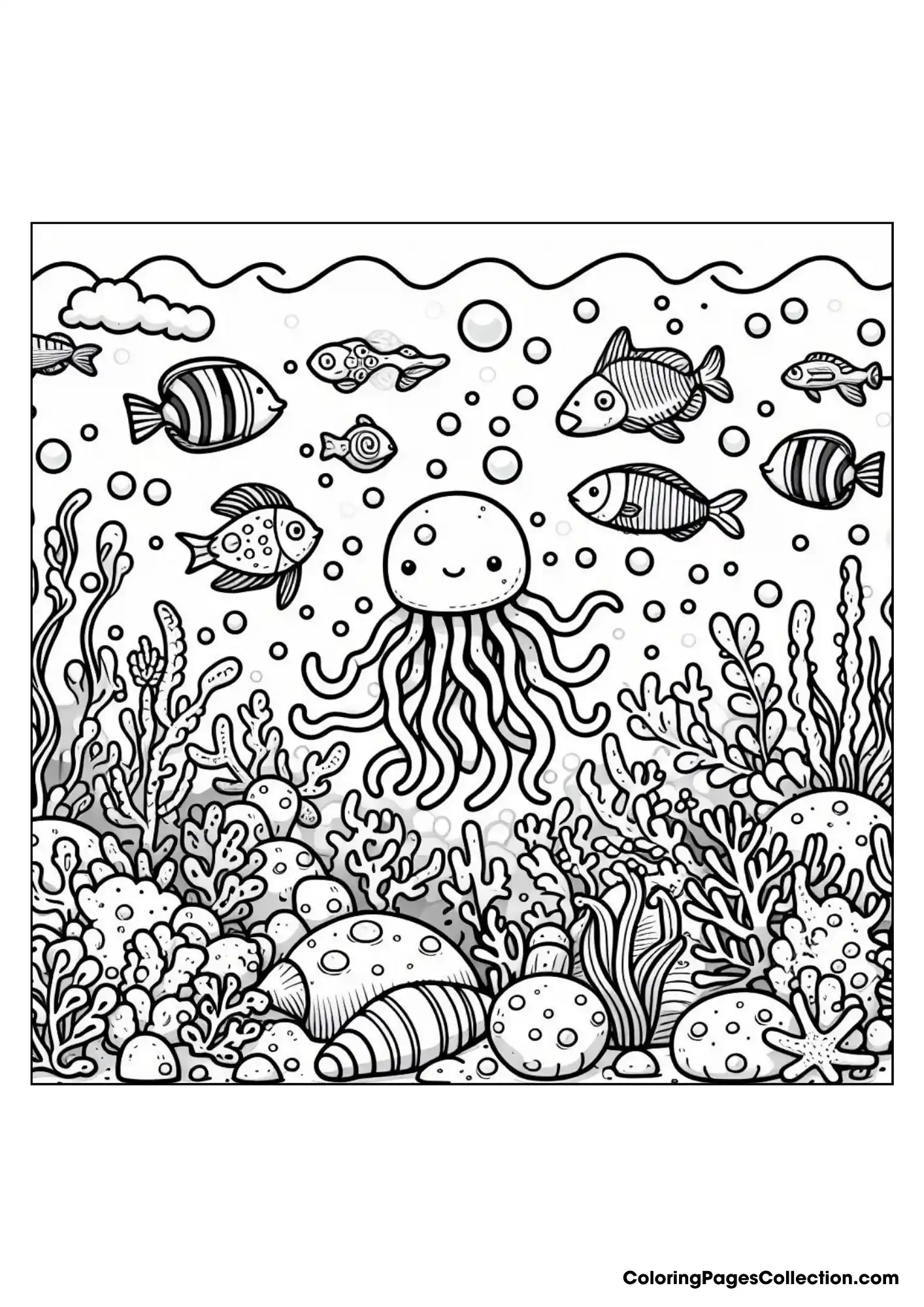 ocean coloring pages