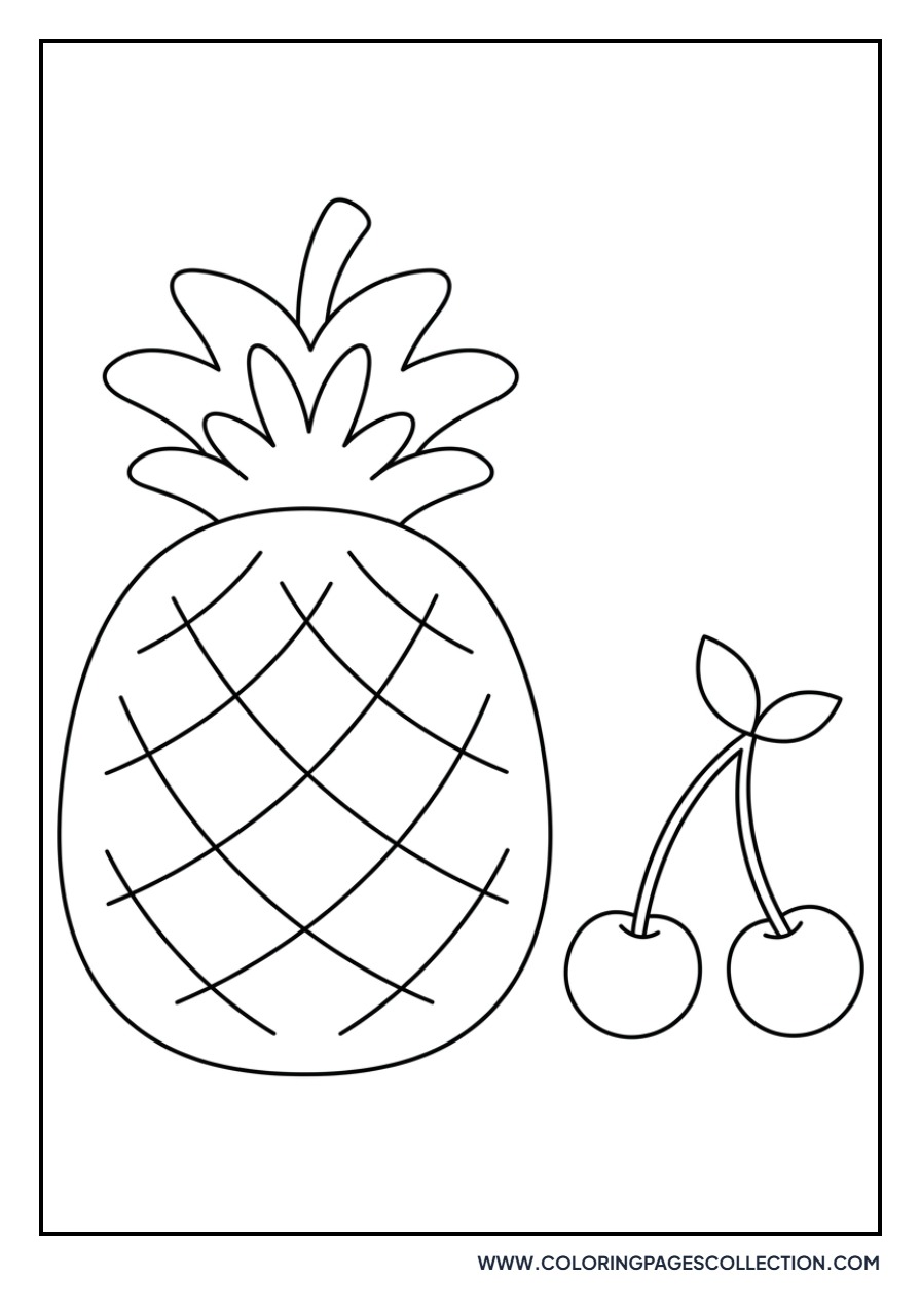 Pineapple and Cherries