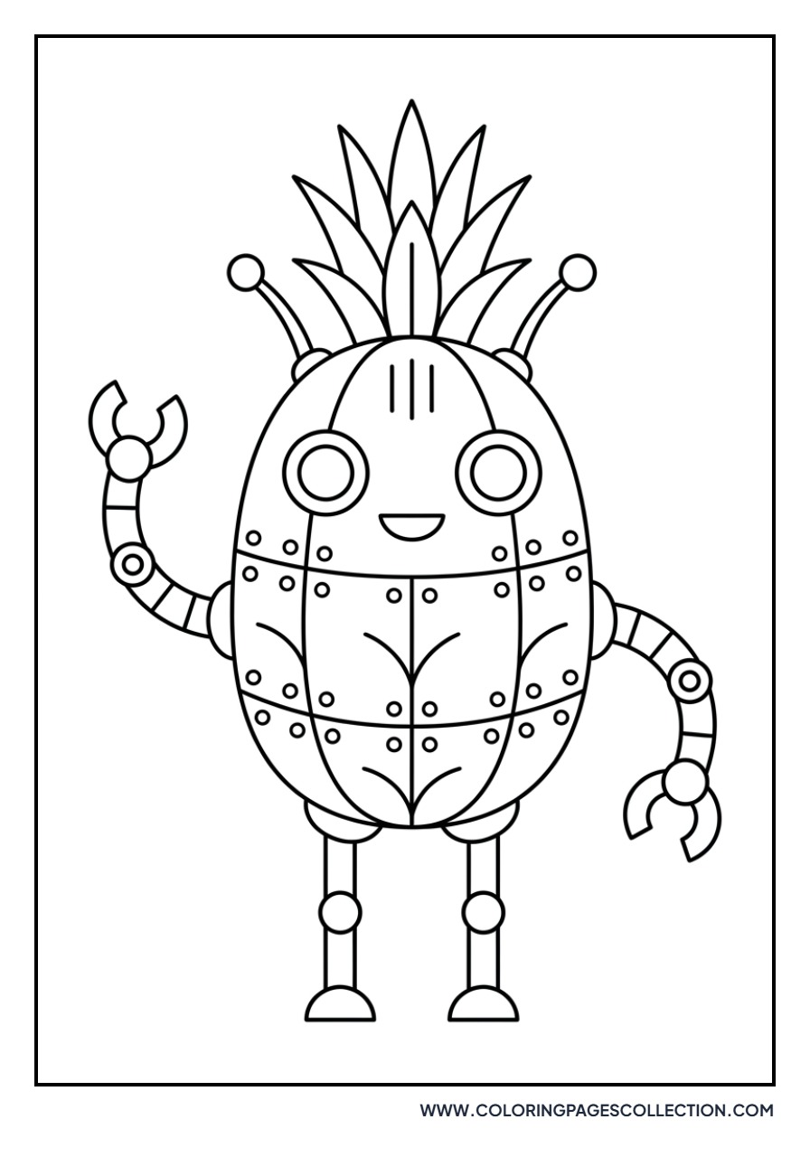Pineapple Robot