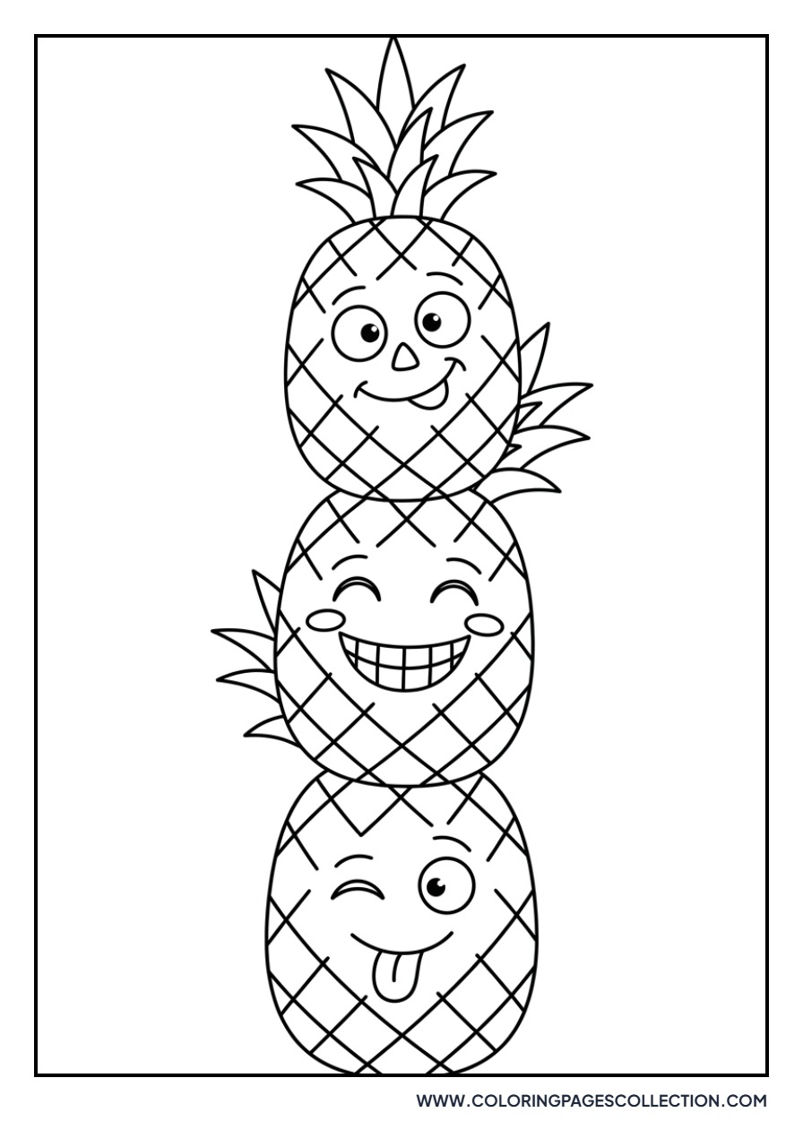 Pineapple Totem Pole