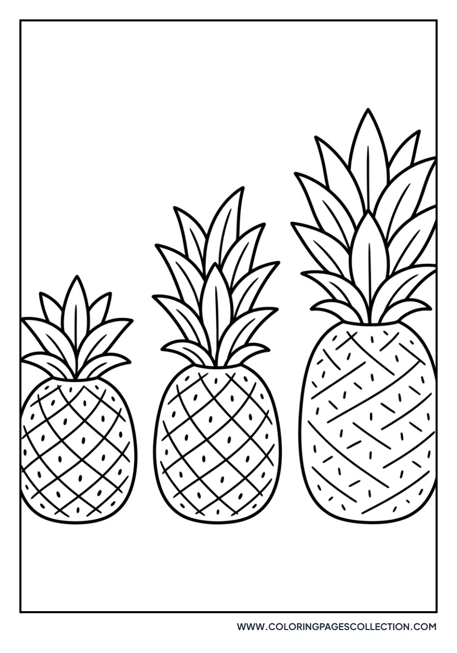 Three Little Pineapples