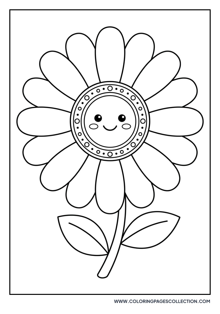 Friendly Daisy Flower