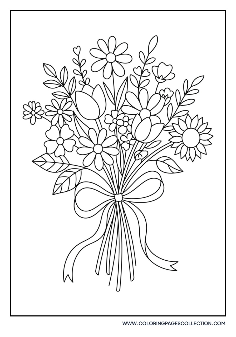 Simple Flower Bouquet