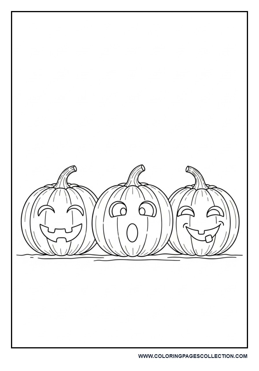 Funny Face Pumpkin Collection