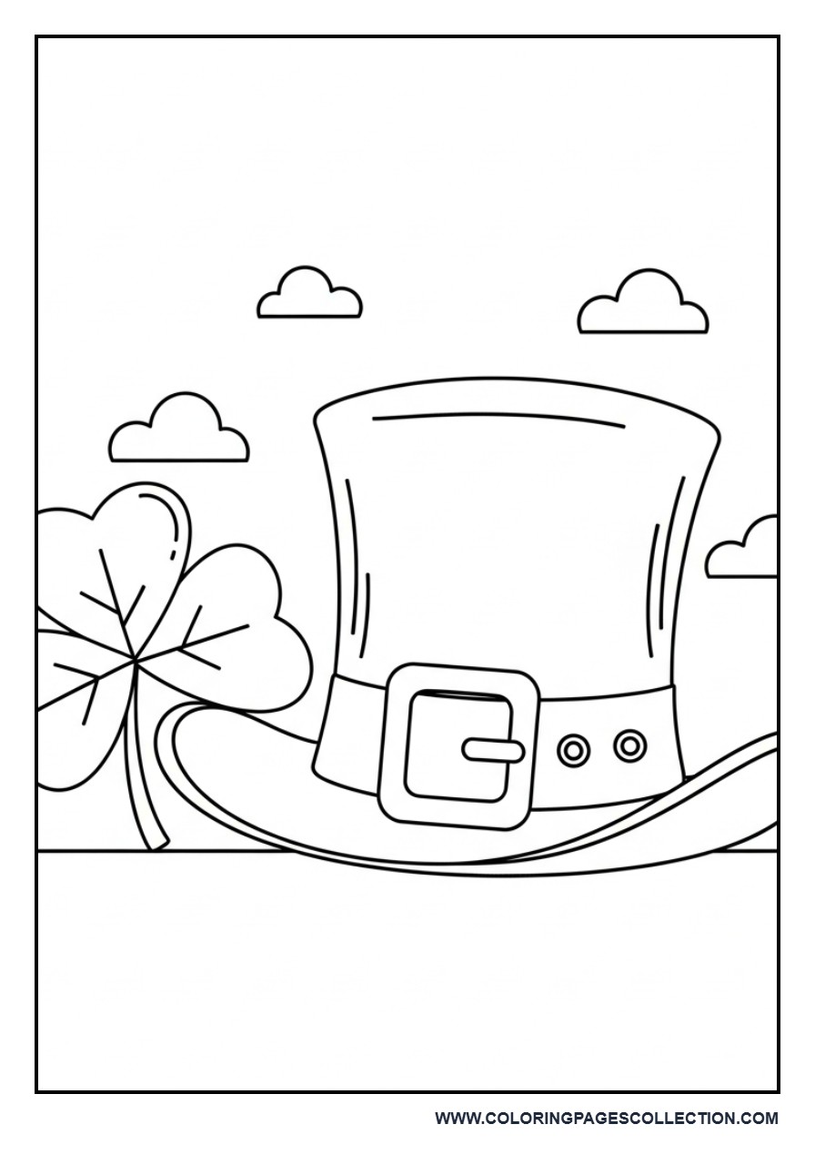 Shamrock and Leprechaun Hat