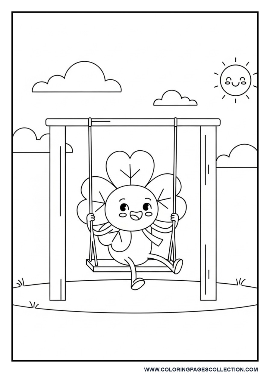 Shamrock Playground Scene