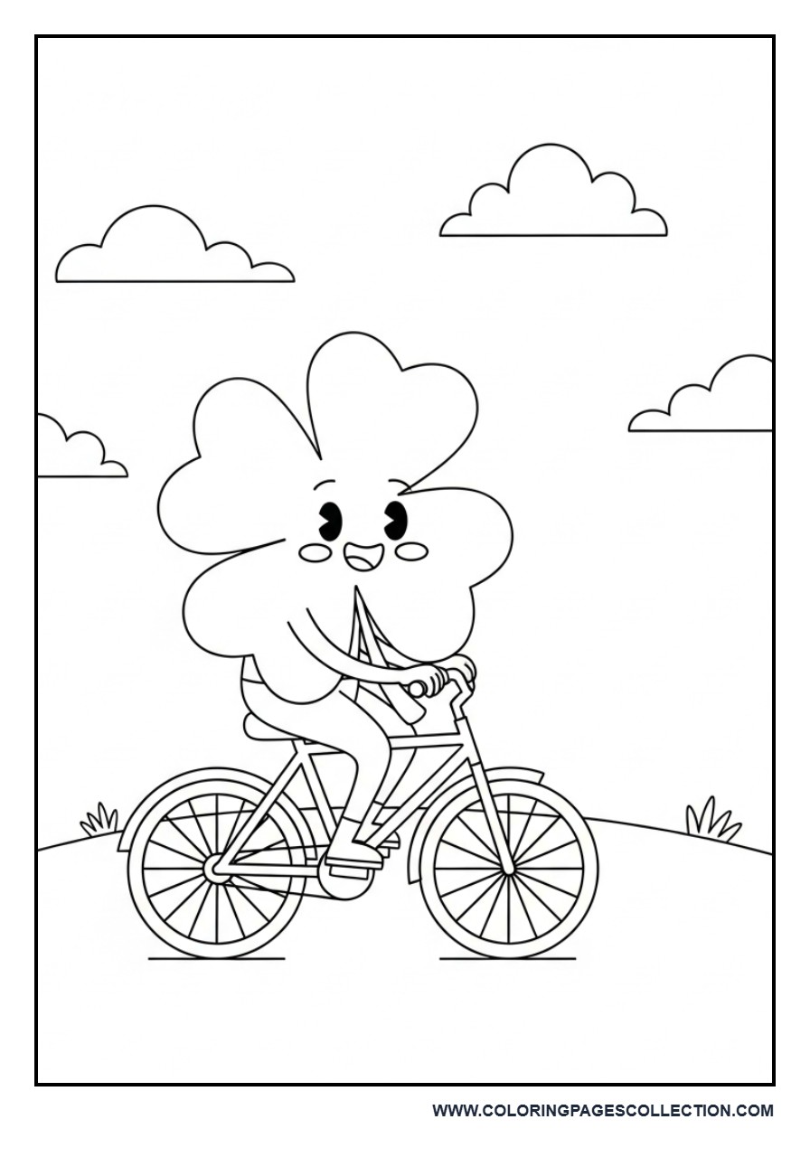 Shamrock Riding Bicycle