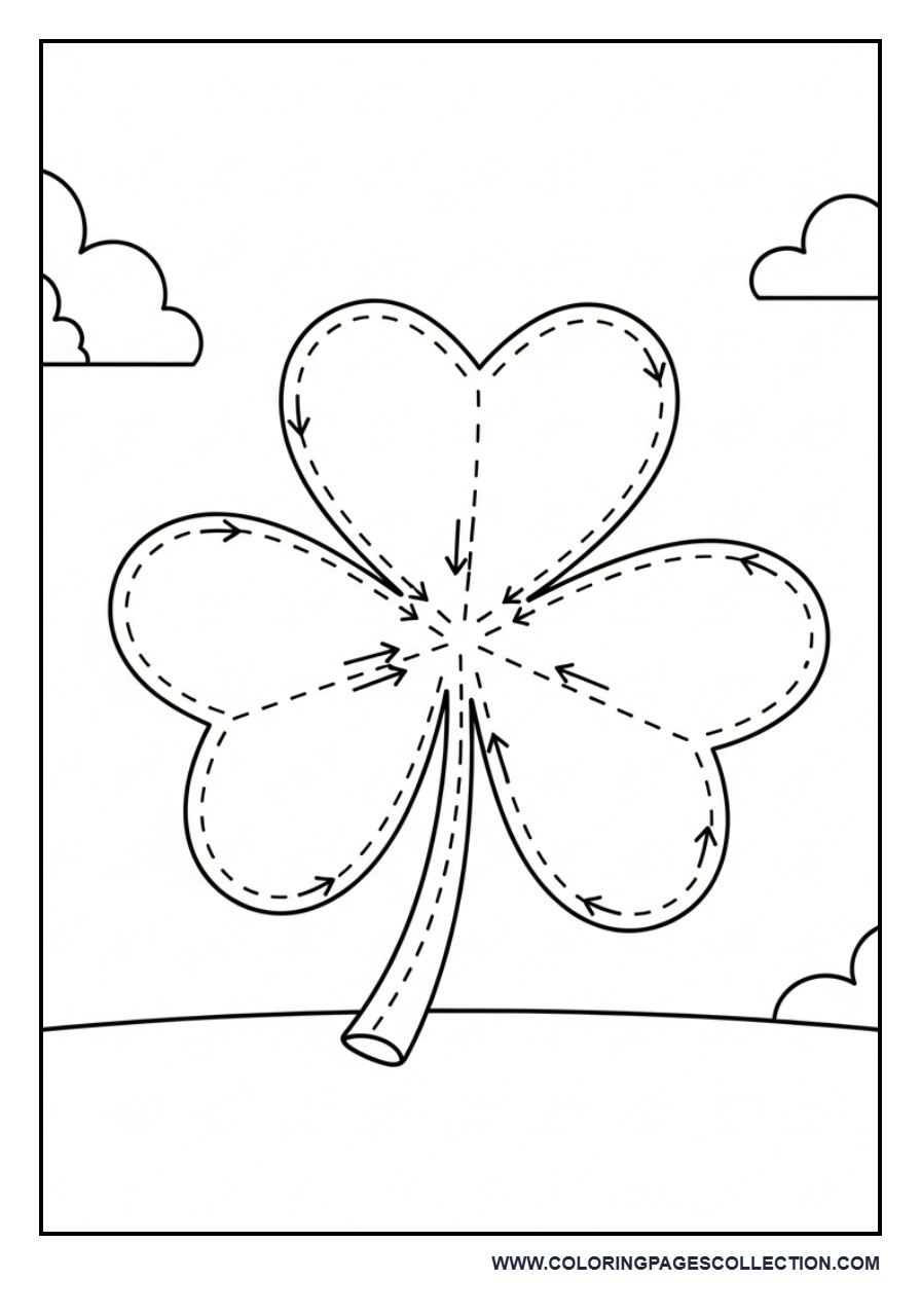 Shamrock Tracing Lines