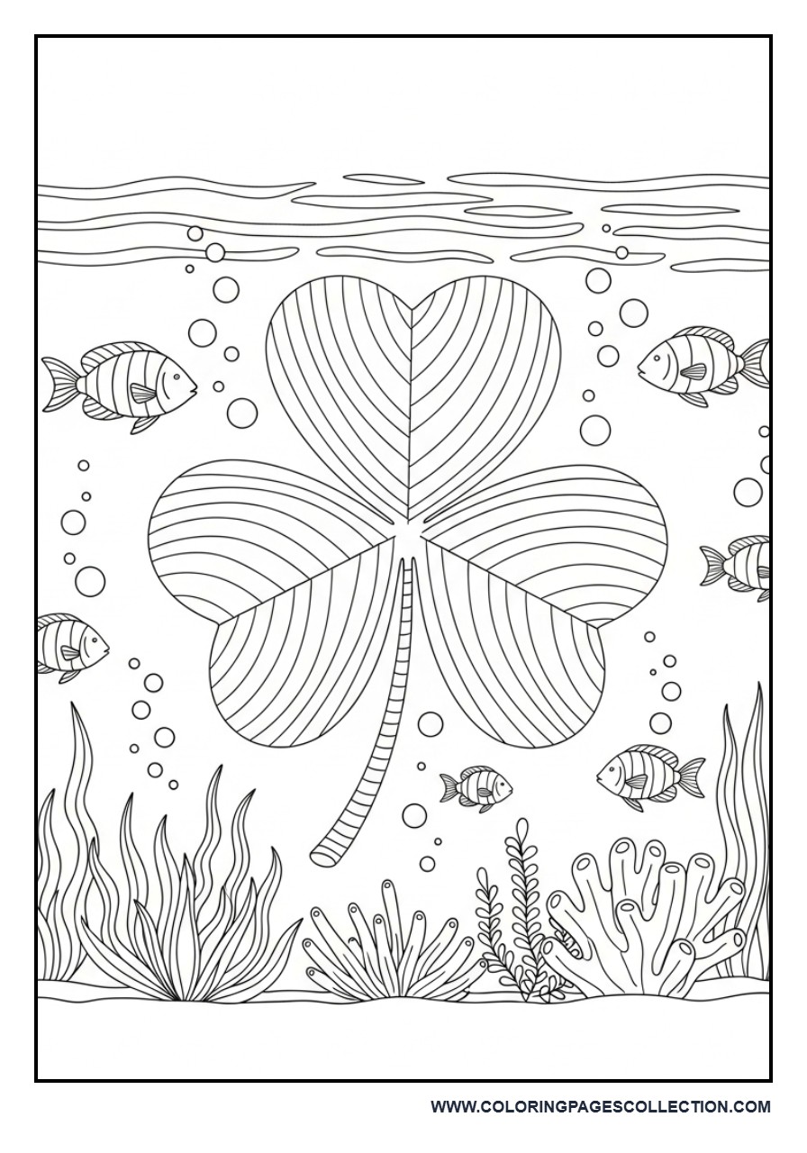 Shamrock Underwater Scene