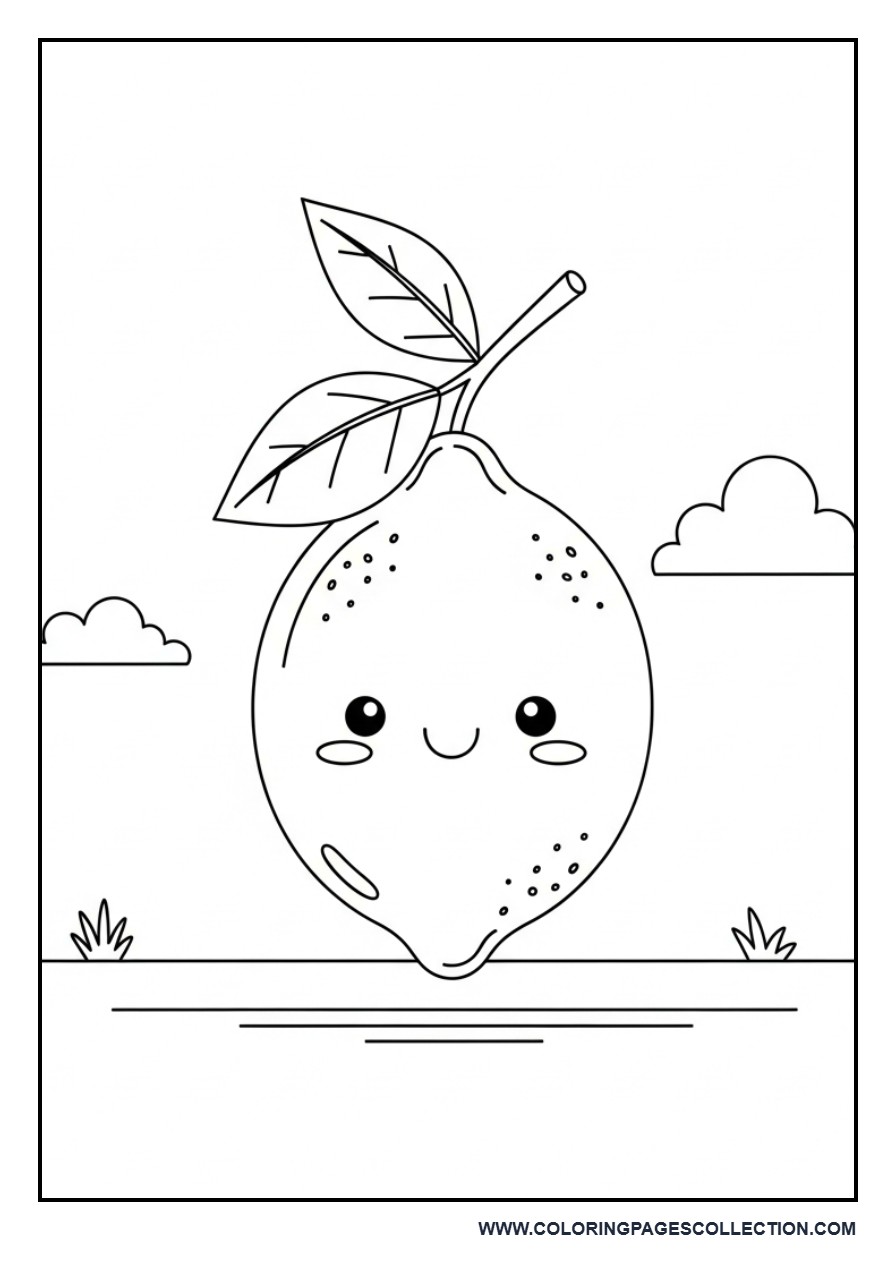 Lemon Tree Simple Scene