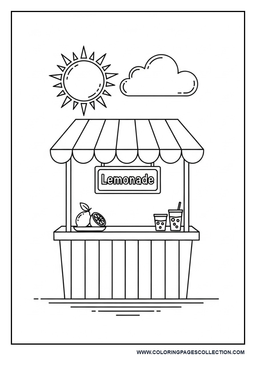 Lemonade Stand Scene