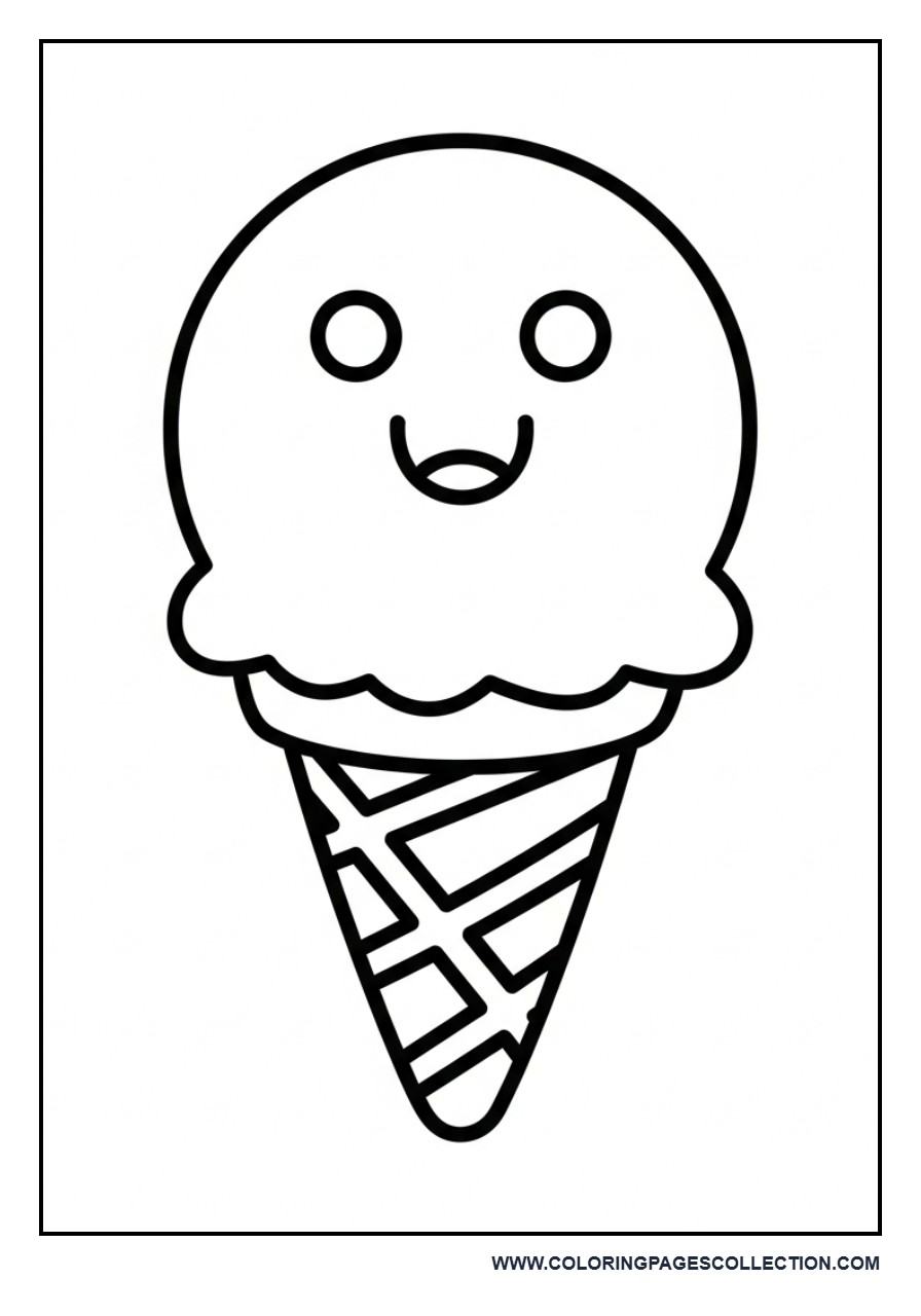Simple Ice Cream Cone