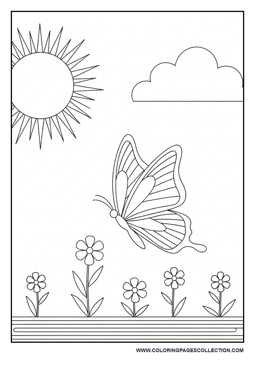 Summer Butterfly Garden