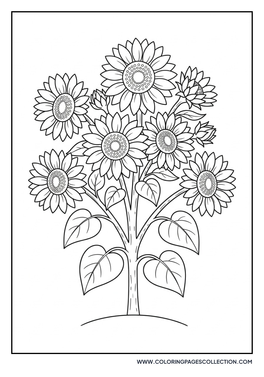 Dwarf Sunflower Variety