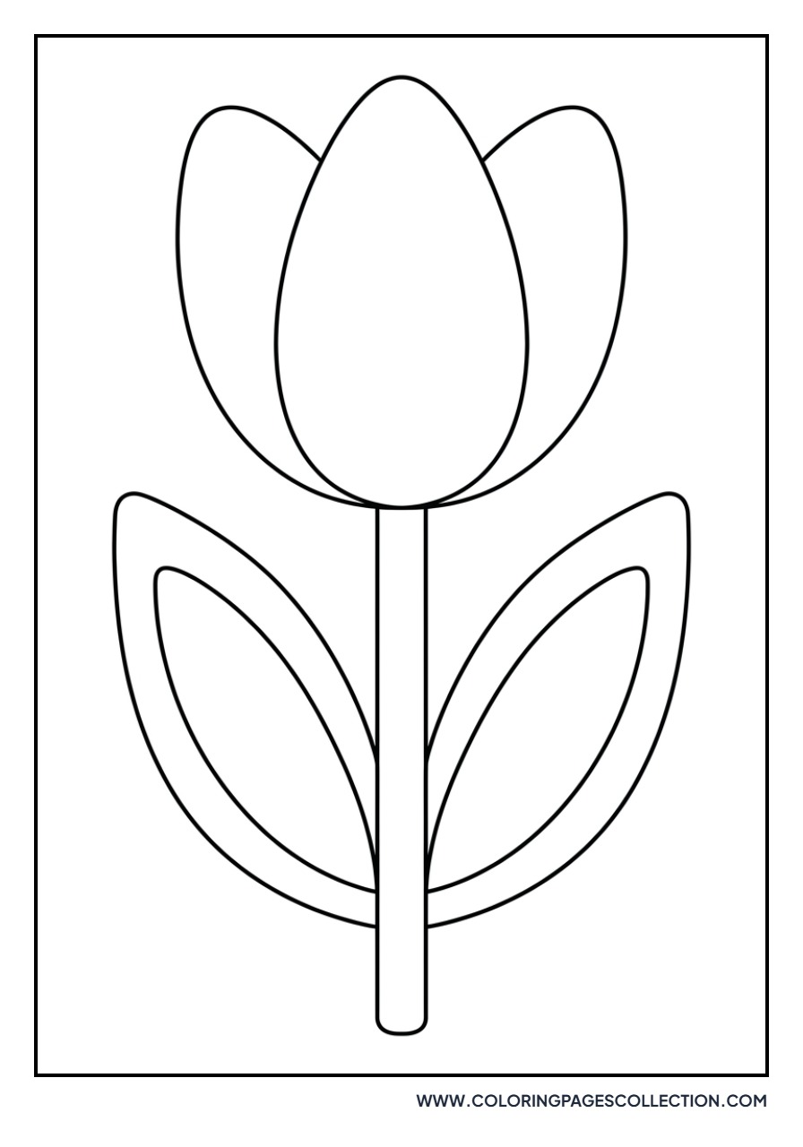 Simple Tulip for Toddlers