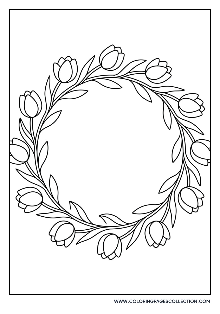 Tulip Flower Crown