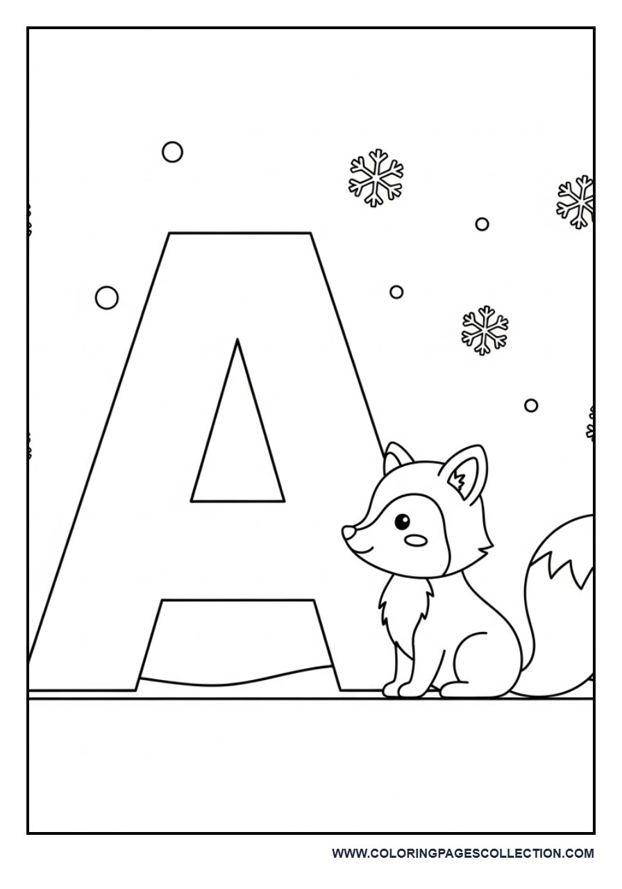 A for Arctic Fox
