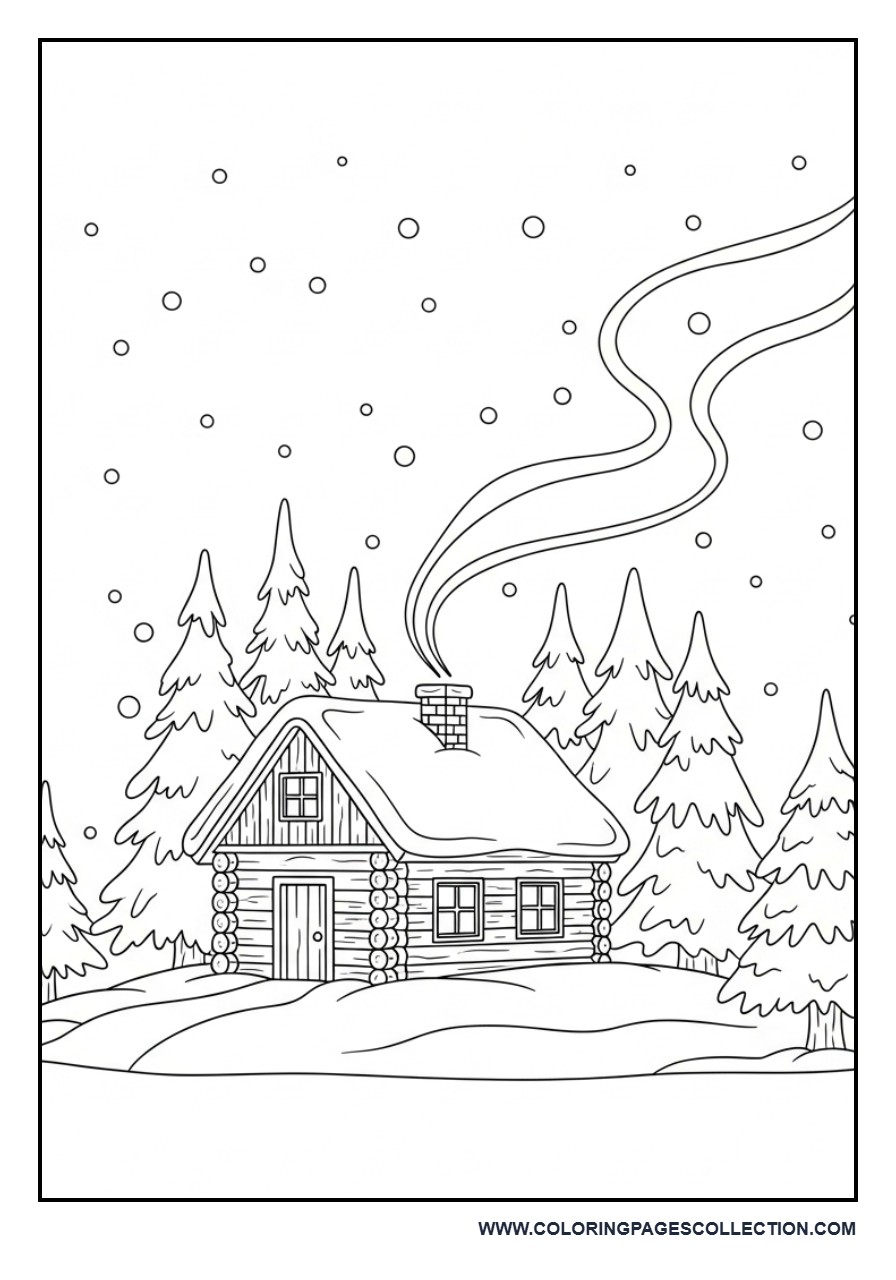 Cozy Cabin with Smoke