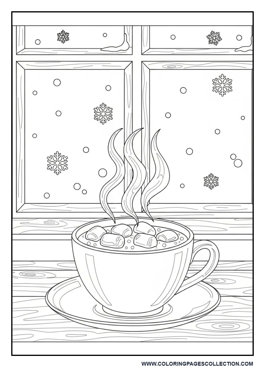 Hot Cocoa with Marshmallows