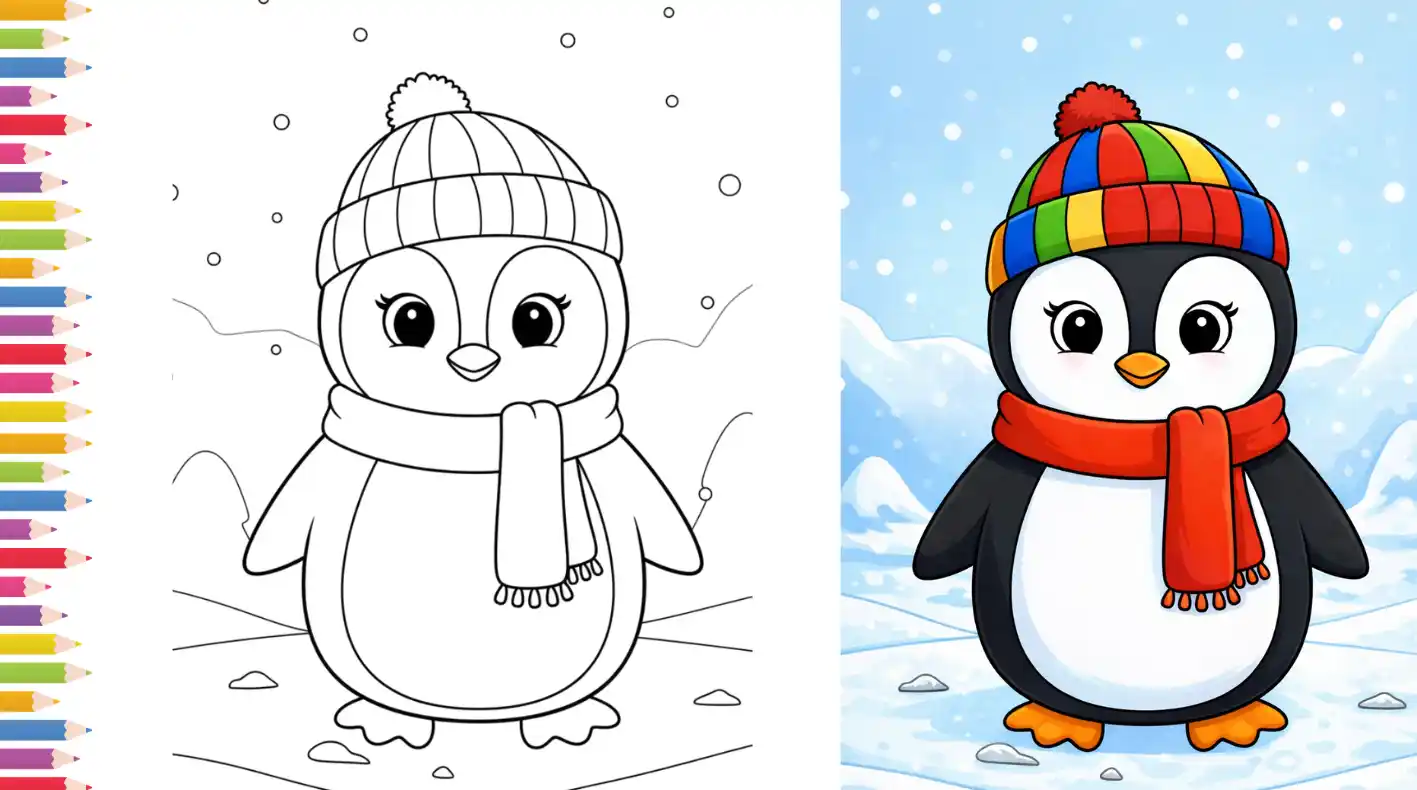 85+ free printable winter coloring pages for kids