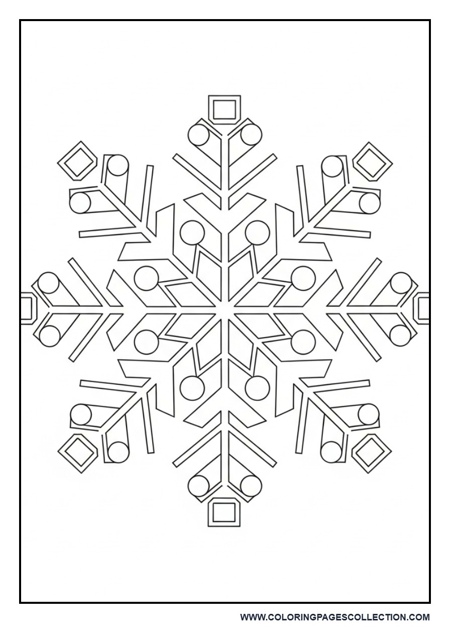 Simple Snowflake Design