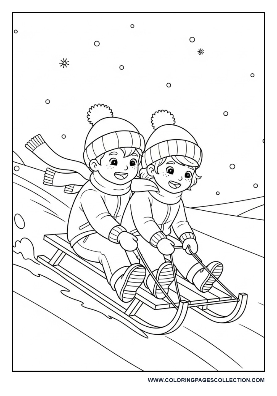 Sled Ride with Friends