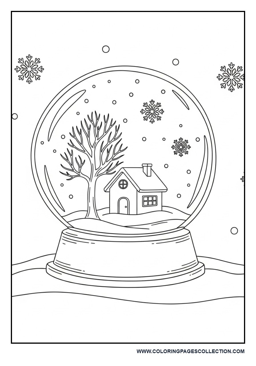 Snow Globe Scene