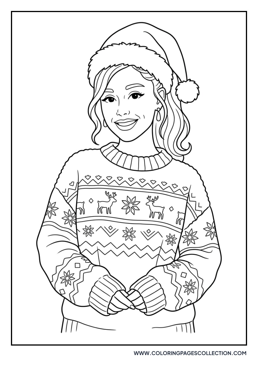Ariana in Santa Tell Me