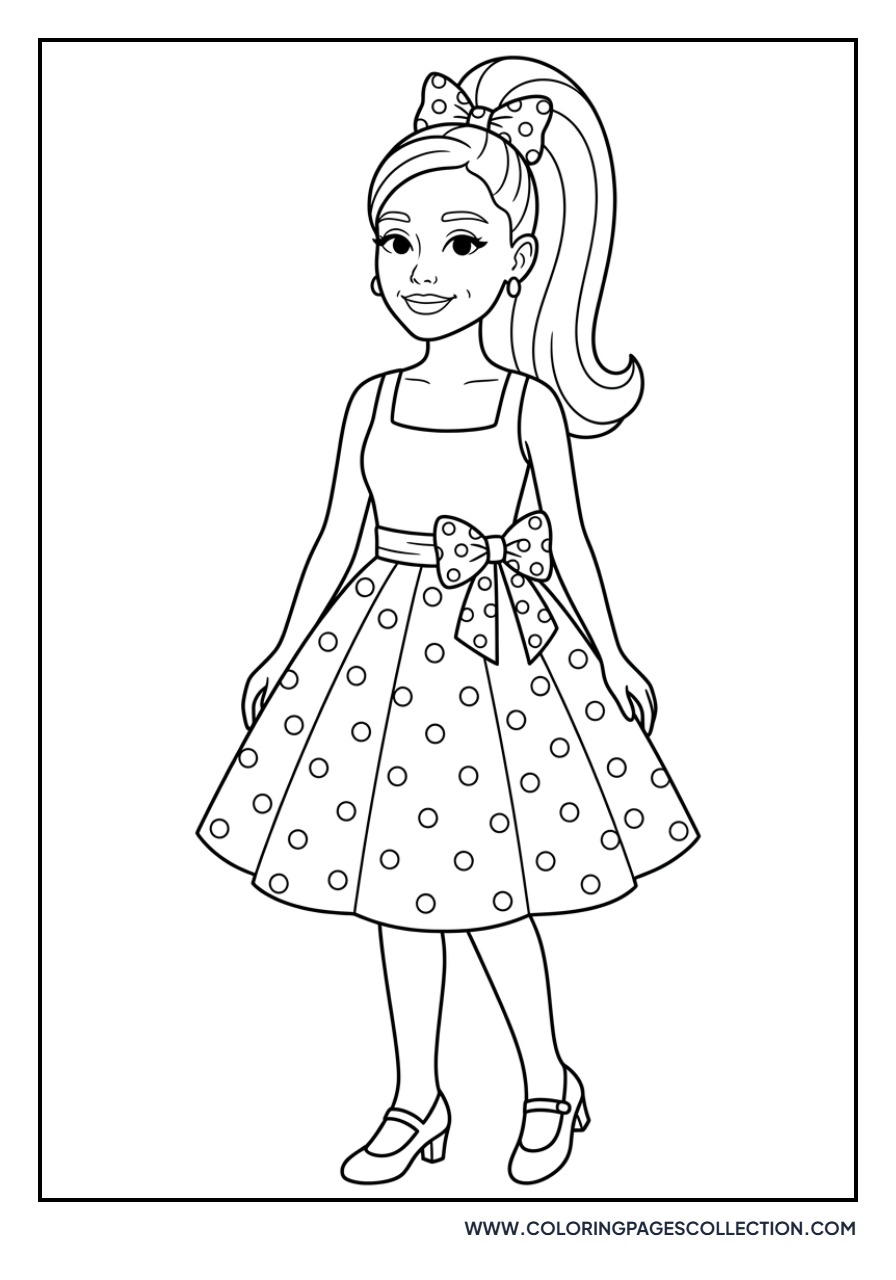 Ariana in Vintage Dress