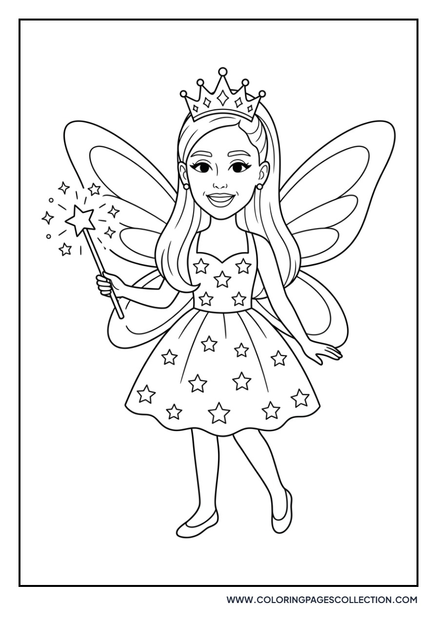 Ariana with Magical Wand