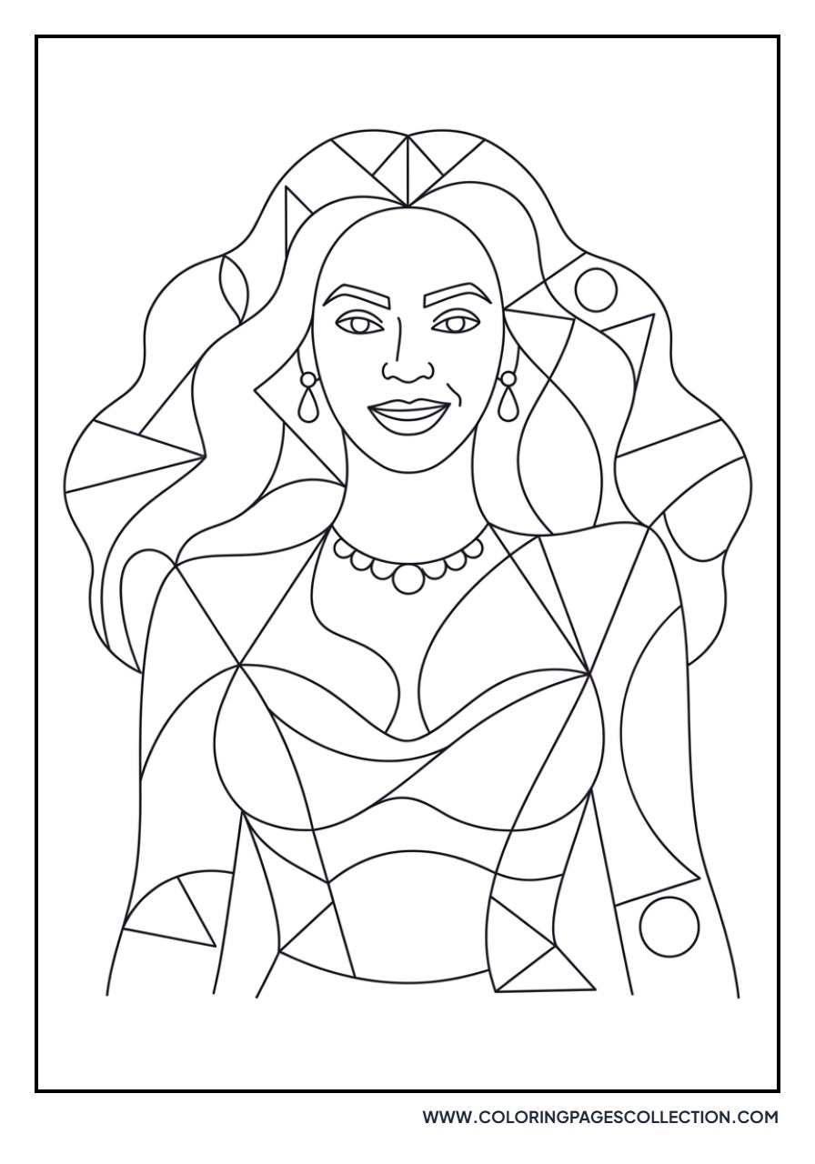 Beyoncé Abstract Art