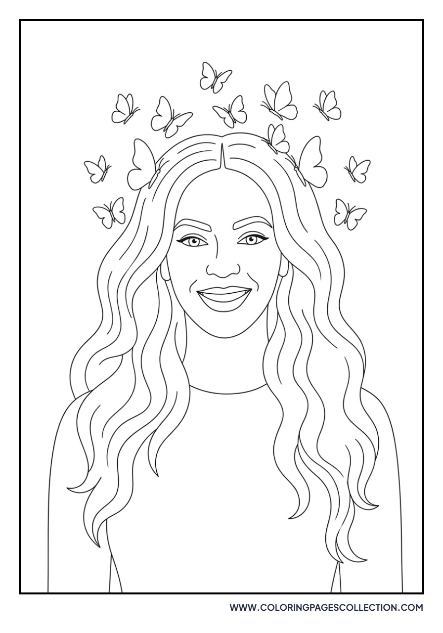 Beyoncé Butterfly Motif