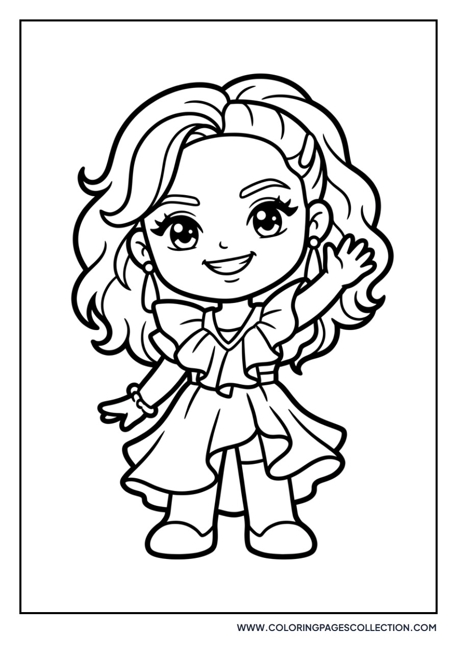 Beyoncé Cartoon Style