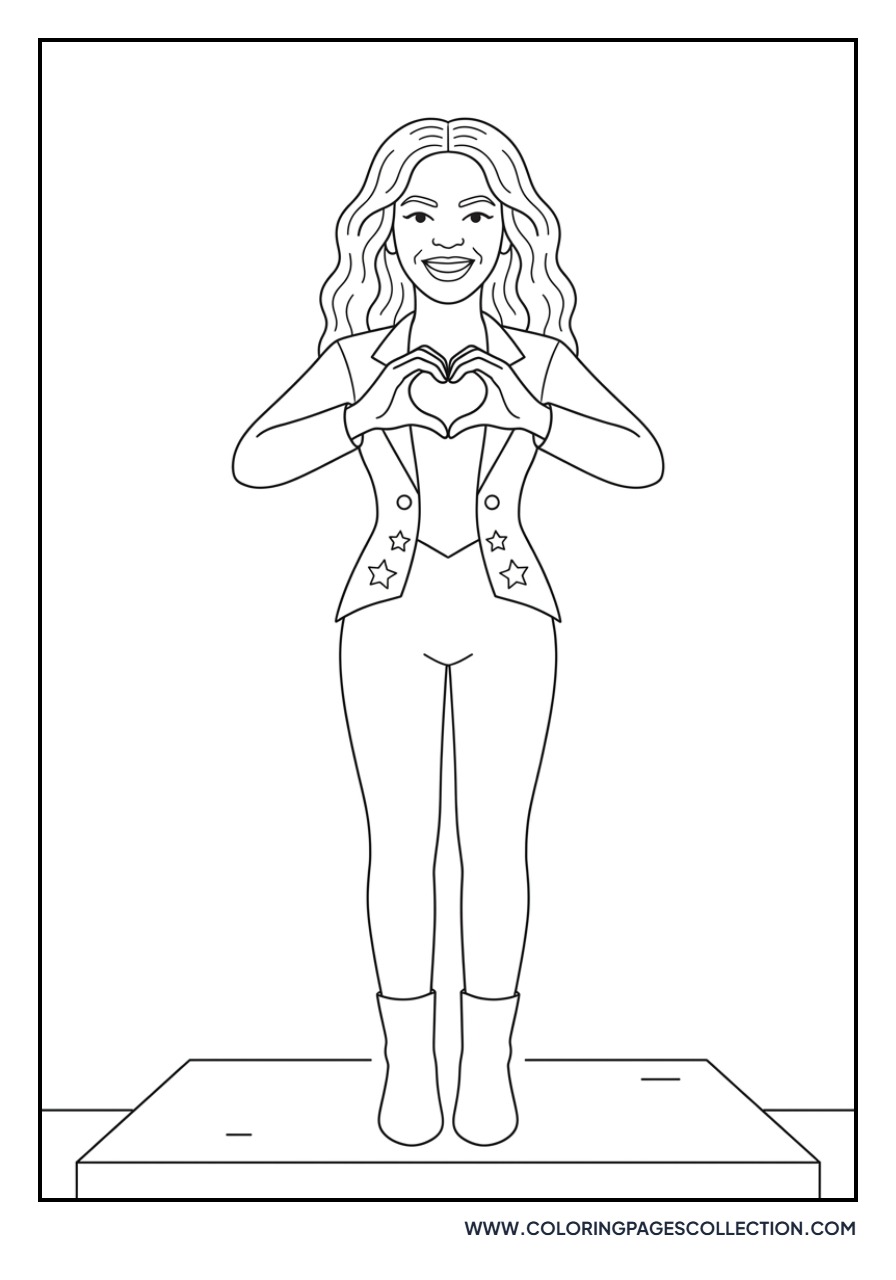 Beyoncé Heart Hands