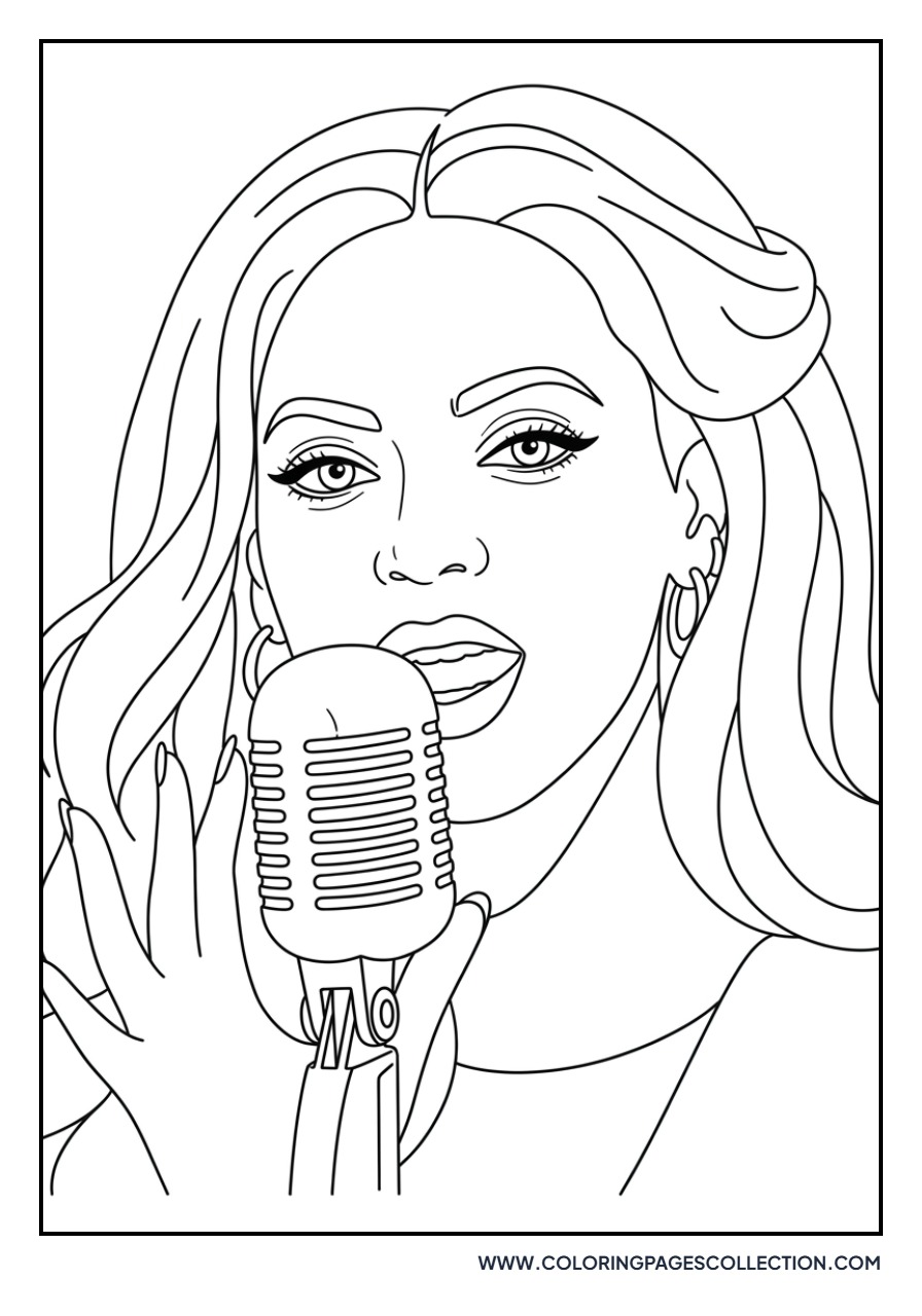 Beyoncé Microphone Close-up