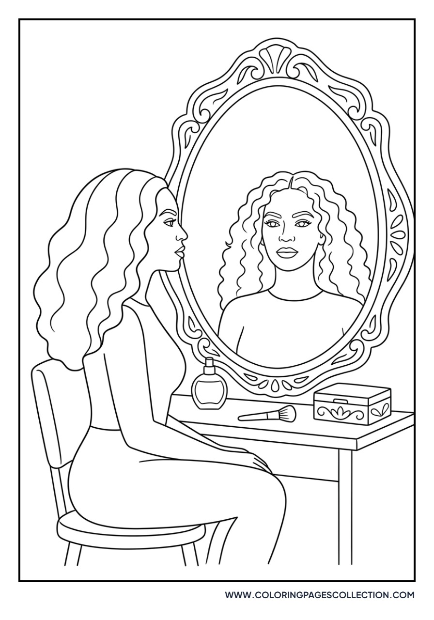 Beyoncé Mirror Image