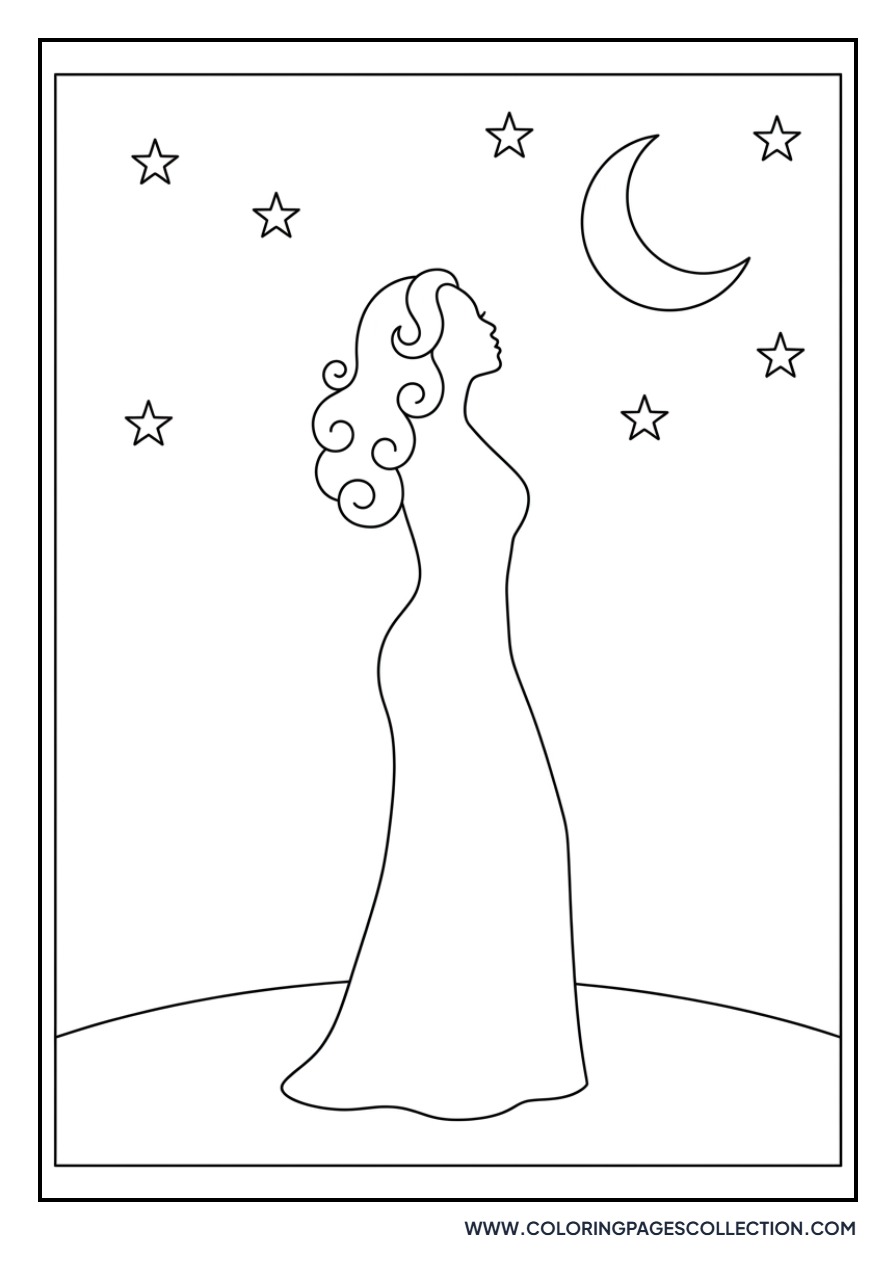Beyoncé Starry Night