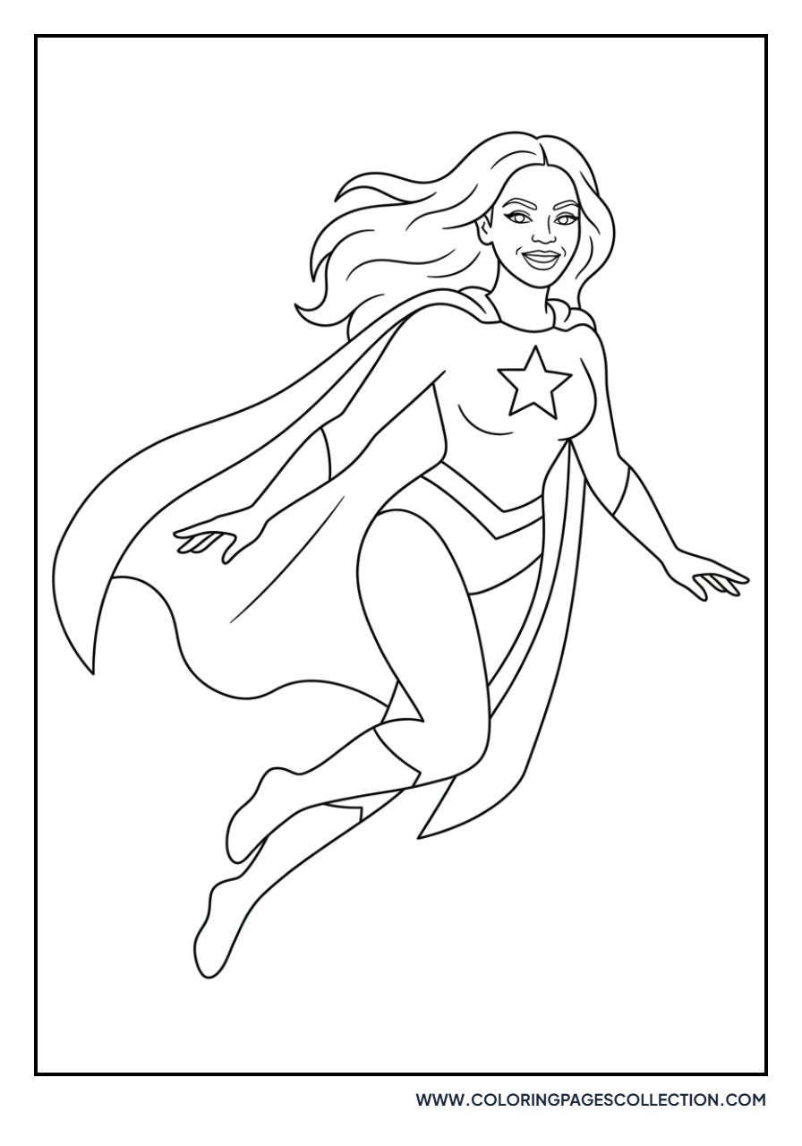 Beyoncé Superhero Pose