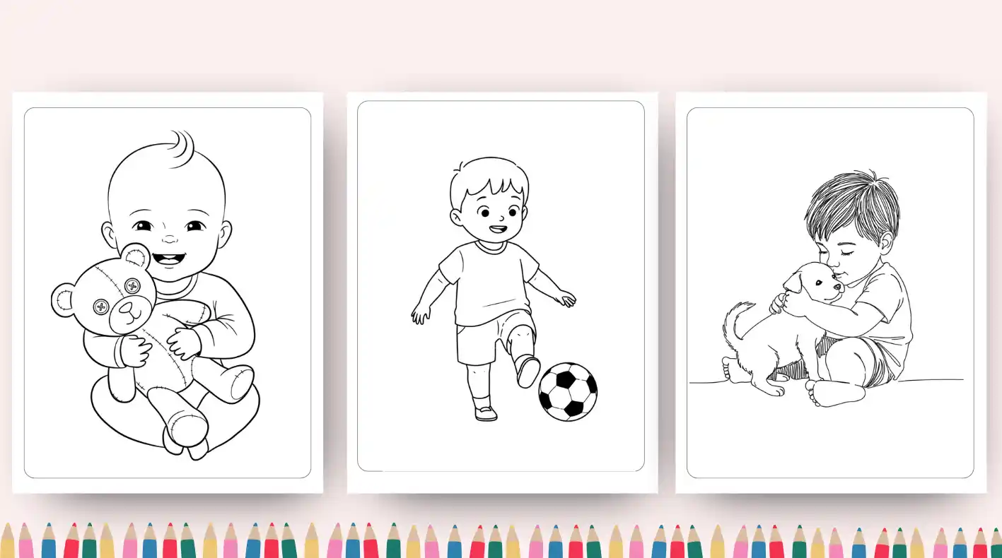 Boy Coloring Pages