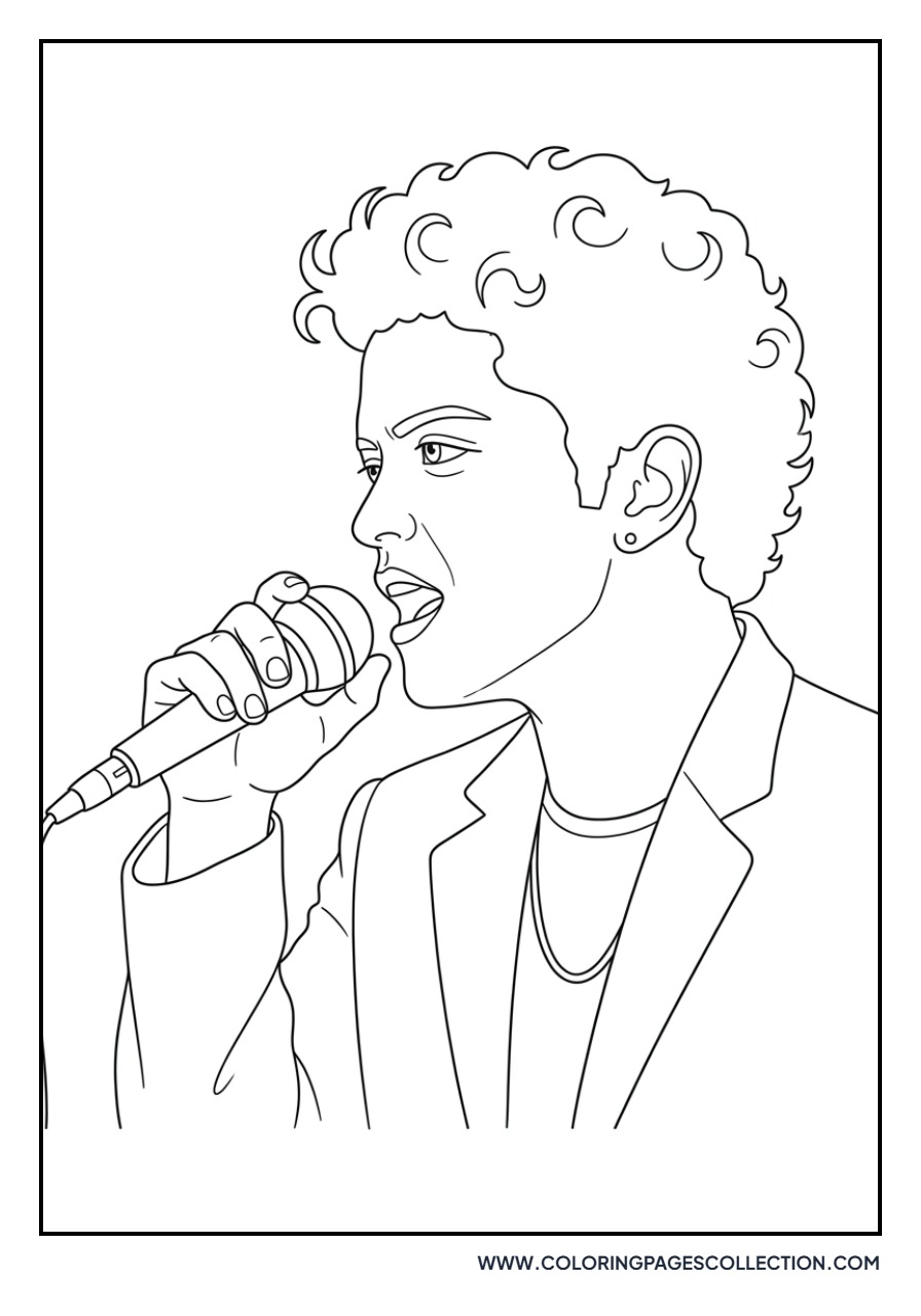 Bruno Mars Profile View