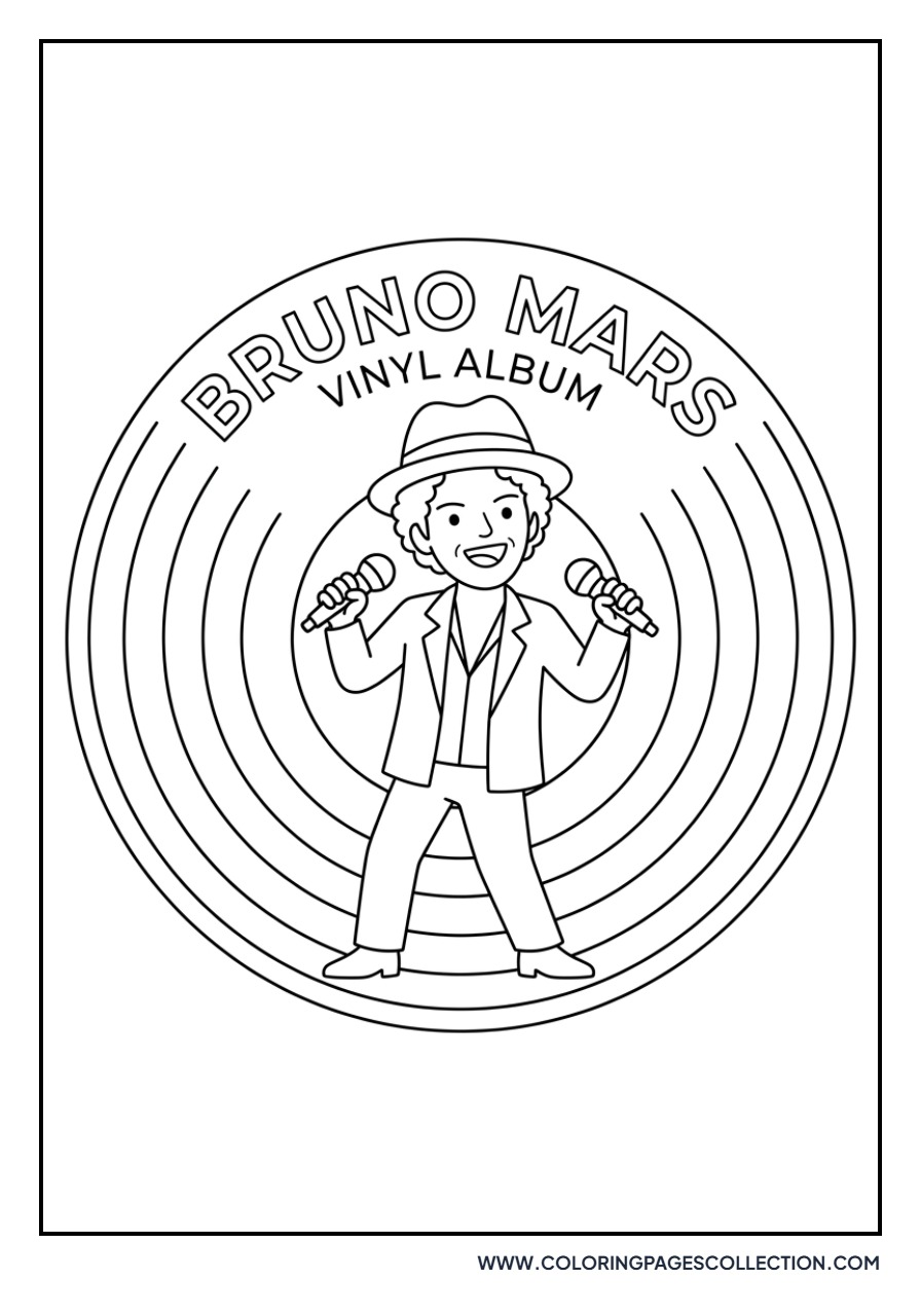 Bruno Mars Record Album Style