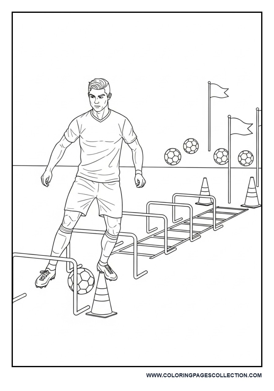 Cristiano Ronaldo Football Skills Challenge
