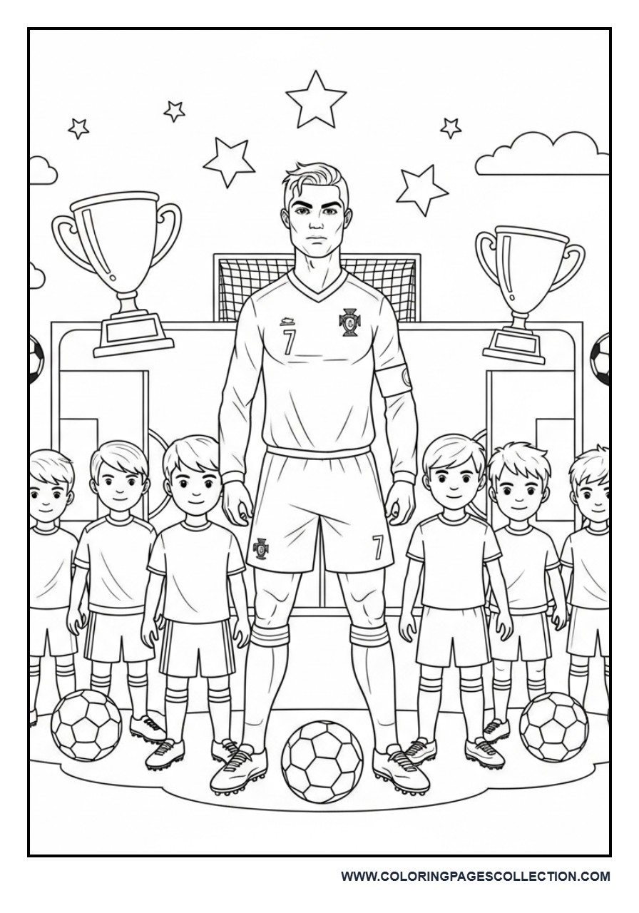 Cristiano Ronaldo Inspiring the Next Generation
